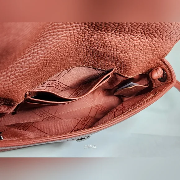 Longchamp Roseau Leather Crossbody/Shoulder Bag EUC - Picture 9 of 16